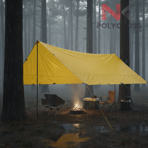 Lona de Camping Fácil de Transportar con Esquinas Reforzadas, Lona de Refugio para Camping Resistente a la Lluvia y Tormentas - Product Image 4