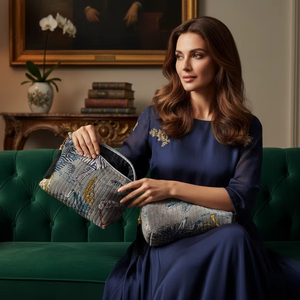 Ensemble de trousses de toilette en velours matelassé, sacs à maquillage pour cosmétiques, cadeau d'anniversaire ou de mariage, sacs à fermeture éclair - Product Image 2