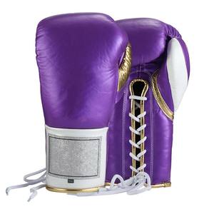 Guantes de Boxeo Personalizados al por Mayor, Fabricante de Guantes de Boxeo Profesionales de Microfibra, Guantes de Boxeo MMA con Cordones - Product Image 1