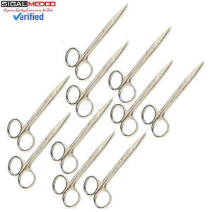 Tijeras de Precisión Iris Micro Dissecting Lab, 4.5, Punta Fina, Rectas, Acero Inoxidable, Instrumentos Quirúrgicos Manuales de Precisión, CE - Product Image 2