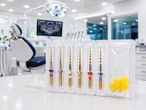 Limes coniques dorées M3 en NiTi, manuelles, endodontiques, rotatives, pour canaux radiculaires, traitées thermiquement, flexibles, Classe I, CE ISO, Tailles SX-S3 19-31mm - Product Image 4