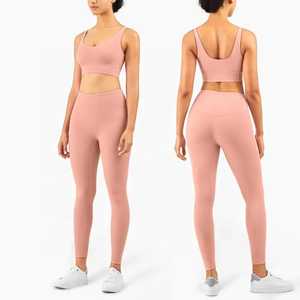 Conjunto de Yoga de Última Moda para Uso Diario, Bajo MOQ, Venta Directa de Fábrica, Conjunto de Yoga para Mujer de Alta Calidad - Product Image 6
