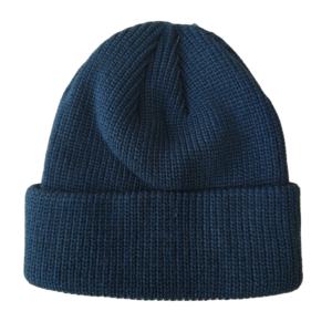 Gorro de la mejor calidad para hombres y mujeres Cable acanalado Merino acrílico/algodón tejido Cachemira sombreros diseñador Logo - Product Image 1