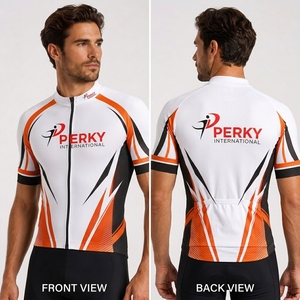 Camiseta de ciclismo transpirable de alto rendimiento con tecnología de absorción de humedad para ciclismo de verano y resistencia - Product Image 4