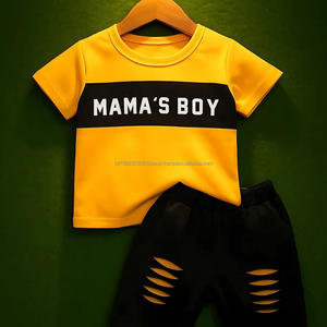 Ropa para Niños y Niñas, Marca Original, Ropa de Bebé Recién Nacido, Bangladesh Apparel Stock, Conjuntos de Verano para Niños de 2 Piezas - Product Image 5