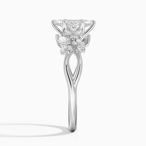 BOJ <b>Ring</b> 083 Marquise Cut 925 <b>Silver</b> Flower Cluster <b>Solitaire</b> Diamond <b>Ring</b> 2ct D Color VVS1 Moissanite GRA Certified Low Price - Product Image 3