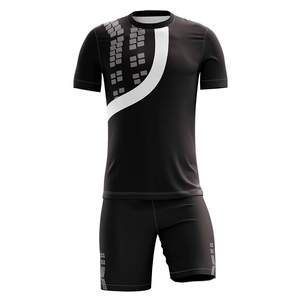 Tenues de football sur mesure de haute qualité pour adultes, vente en gros, faible MOQ, Pakistan, 100% polyester, respirantes, séchage rapide - Product Image 2