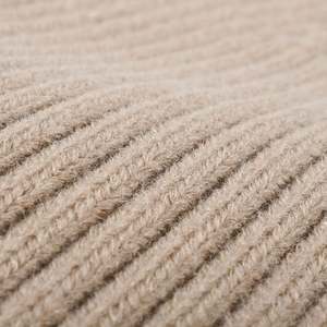 Gorro de lana de punto grueso para otoño/invierno, cálido, con protección para las orejas, estilo urbano asimétrico y distintivo. - Product Image 2