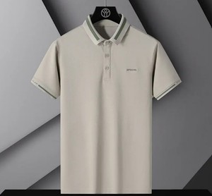 T-shirt Sportif Homme Tricoté Uni à Manches Courtes avec Logo Personnalisé Séchage Rapide en Polyester/Coton – Fournisseur pour Commandes en Gros - Product Image 2