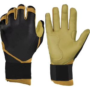 Baseball Batting Gloves Supplier for Sports Distributors with Secure Wrist Closure Moisture Wicking Backhand Custom Colors - Product Image 1