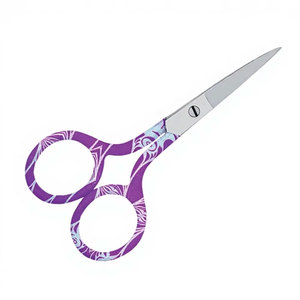 Ciseaux de coiffure professionnels à poignée élégante avec étiquette personnalisée, ciseaux de barbier tranchants pour salon - Product Image 1