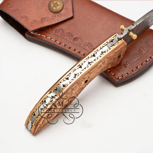 มีดพับแบบยุทธวิธี ดามัสกัส มีดพกพา - Product Image 3