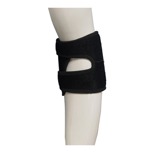 Attelle de compression professionnelle en néoprène respirant, épaisse et réglable pour le coude, idéale pour le sport, le soulagement des douleurs articulaires et la stabilité en salle de sport. - Product Image 5