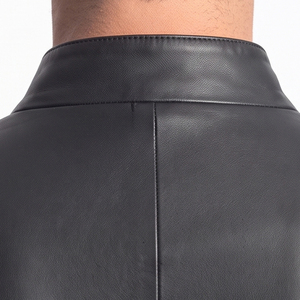 Custom Men's <b>Leather</b> <b>Blazer</b> Genuine Cowhide <b>Jacket</b> Men's Vintage <b>Leather</b> <b>Blazer</b> Fashion Coat Men's <b>Leather</b> <b>Blazer</b> - Product Image 4