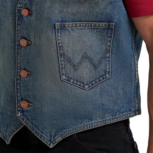 Chaleco Vaquero de Algodón para Hombre, a la Moda, en Oferta, Chaleco Vaquero Masculino de Alta Calidad y Diseño Premium - Product Image 5