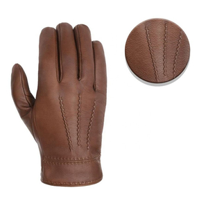 Gants de Conduite Professionnels 100% Cuir Véritable pour Voiture, Vente en Gros, Coupe Ajustée, Gants de Conduite en Cuir Véritable Tendance, Gants Tactiles - Product Image 6