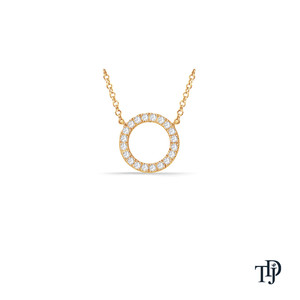 Pendentif bague en diamant de laboratoire Platinum Infinity, pendentif en diamant naturel avec attache en V - Product Image 4