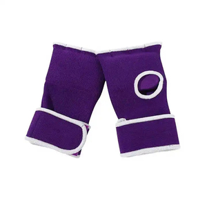 New Half Finger Boxing Gel Hand <b>Wraps</b> Cotton Breathable Quick Drying <b>Stretch</b> Hook Loop Closure Unisex Martial Arts Training - Product Image 1
