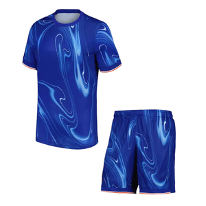 Conjuntos de Fútbol Subtle Maze, Camiseta y Pantalones Cortos con Cuello Redondo y Estampado por Sublimación, Unisex, Transpirables, que Absorben la Humedad, Ecológicos y de Secado Rápido - Product Image 1