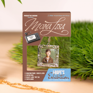 จี้ห้อยคอ J-hope Charm of HOPE (รุ่น 'MONA LISA') พร้อมป้ายและการ์ดเครื่องประดับสุดหรู - Product Image 3