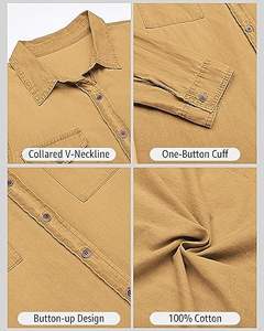 เสื้อเชิ้ตเดนิมแขนยาวผู้หญิงขายดี ระบายอากาศได้ดี ทรงหลวม สไตล์ครอปท็อป สีซีดแบบซันเฟด ลุคซัมเมอร์แฟชั่น เสื้อผ้าเดนิม - Product Image 2