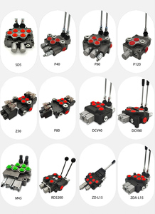 Válvula de Control Direccional Hidráulica Monobloque Serie Zd-L15 de 16 GPM con Joystick y Solenoide para Excavadoras - Product Image 4