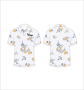 เสื้อกอล์ฟแบบแห้งเร็วสั่งทำพิเศษ น้ำหนักเบา ระบายอากาศได้ดี สวมใส่สบาย เหมาะสำหรับทีม  แขนสั้น พิมพ์ลายดิจิทัล - Product Image 1