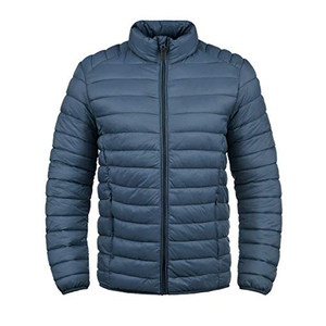 Veste matelassée personnalisée pour homme, rembourrée en duvet, haute qualité, polyester et nylon, vestes matelassées pour homme et unisexe - Product Image 2