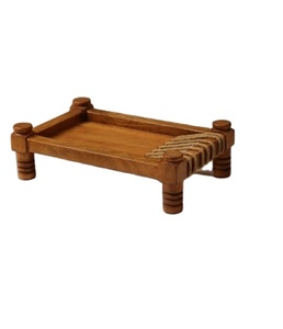 Bandeja de Servir Khatiya Hecha a Mano de Primera Calidad, Tamaño Personalizado, Madera de Mango Natural para el Hogar, Cocina, Restaurante, Oficina, Comedor - Product Image 1