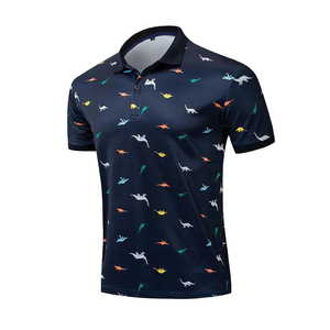 Chemises d'été à manches courtes pour hommes, unies, tissées par sublimation, personnalisables, nouvelle mode, respirantes, confortables, décontractées, vente en gros - Product Image 4