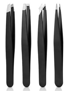 แหนบคิ้วคุณภาพสูง สีสันสวยงาม อุปกรณ์แต่งหน้า กำจัดขน แหนบคิ้วปลายเฉียง สแตนเลส - Product Image 3