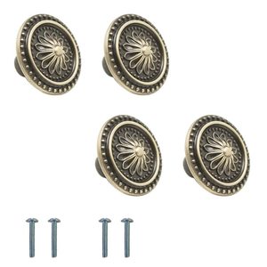 Vintage Brass Cabinet Knob for Wardrobe Cupboard <b>Kitchen</b> Drawer <b>Decorative</b> Pull Handle - Product Image 5