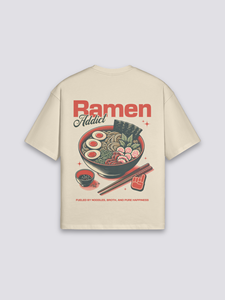 Camiseta Japonesa Ramen, Transpirable, de Verano, Lavable, de Algodón Puro, Marca de Moda, Camisetas de Media Manga - Product Image 3