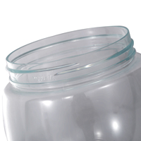Xypackaging Pots cosmétiques ronds vides en PET de qualité salon 250 ml 8 oz roses pour produits de beauté en marque blanche