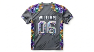 Dernier design personnalisé de maillot de football américain à manches courtes respirant et à séchage rapide pour adultes en taille plus - Couleurs et logo personnalisés de haute qualité - Product Image 2