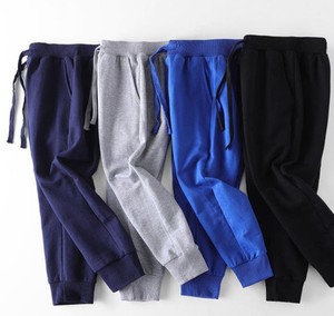 Pantalon de survêtement décontracté en coton et élasthanne pour garçons et filles, coupe droite, pour le sport et le basketball, automne/hiver, couleur unie, long pour enfants - Product Image 1