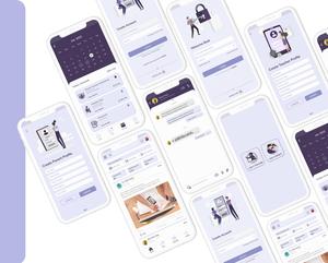 Application mobile de tutorat pour enseignants, parents, étudiants : cours en direct, devoirs, suivi des progrès, notifications de communication - Product Image 2