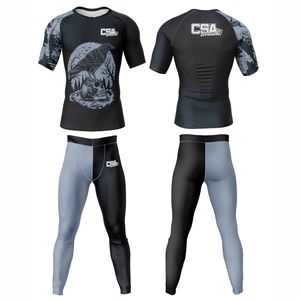 Ropa de Compresión para Hombre, Diseño Personalizado, Impresión Digital, para MMA y BJJ, Venta Directa de Fábrica, Transpirable - Product Image 1
