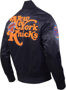 เสื้อแจ็คเก็ตซาติน NBA แบบสั่งทำสำหรับผู้ชาย - Product Image 3