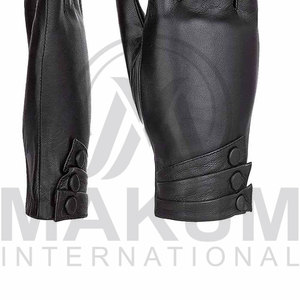 Gants en cuir de haute qualité pour femmes et hommes, gants en cuir tendance pour l'hiver - Product Image 6