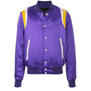 Chaquetas Cortavientos de Satén Personalizables para Hombre, con Capucha, para la Temporada de Invierno, Chaqueta Bomber Extra Grande con Acabado de Alta Calidad - Product Image 4