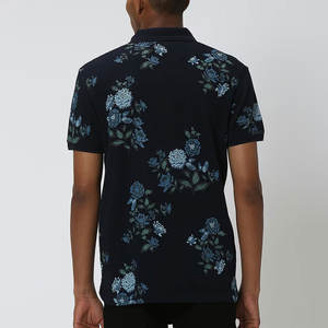 Camiseta Polo de Manga Corta para Hombre, 100% Algodón, con Logotipo Personalizado OEM, Antiarrugas, Transpirable, para Trabajo y Uso Casual - Product Image 2