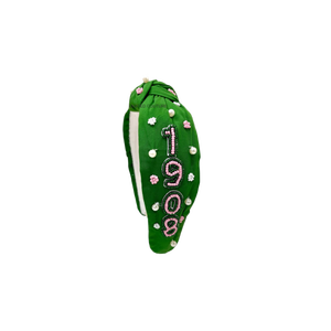 Colección de diademas con cuentas, accesorios para el cabello anudados, diseños personalizados, identidad de grupo, clubes universitarios, grupos de campus - Product Image 6