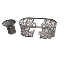 Mesa de muebles decorativos utilizada para sala de estar, dormitorio, mesa auxiliar, decoración chapada en oro, diseño moderno, muebles de Metal, mesas de centro - Product Image 3