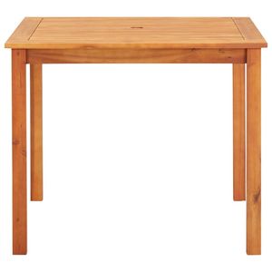 Ensemble de salle à manger d'extérieur 5 pièces, cadre marron avec structure en bois d'acacia massif, ensemble de meubles de jardin - Product Image 6