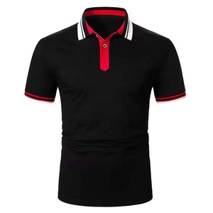 Vente en gros de t-shirts décontractés de haute qualité, polos brodés, vêtements de golf, polos personnalisés avec logo pour hommes - Product Image 5