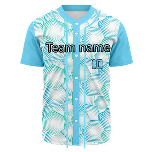 Camiseta de Béisbol Personalizada de Alta Calidad al por Mayor, Jersey de Softbol Transpirable, Uniforme Deportivo de Entrenamiento con Estilo para Uniforme de Béisbol - Product Image 6