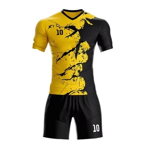 Custom <b>Tie</b> <b>Dye</b> White-Light Blue Sublimation Soccer Uniform Jersey Custom Sublimation Digital Printing Adult Uniforms 100% - Product Image 1