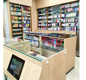 Aménagement intérieur de magasin de bien-être moderne, décoration inspirée, unités d'étagères pour produits, configuration de mobilier - Product Image 5