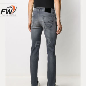 Pantalon en jean OEM personnalisé style urbain, prix raisonnable, vente chaude, taille adulte, faible MOQ - Product Image 4